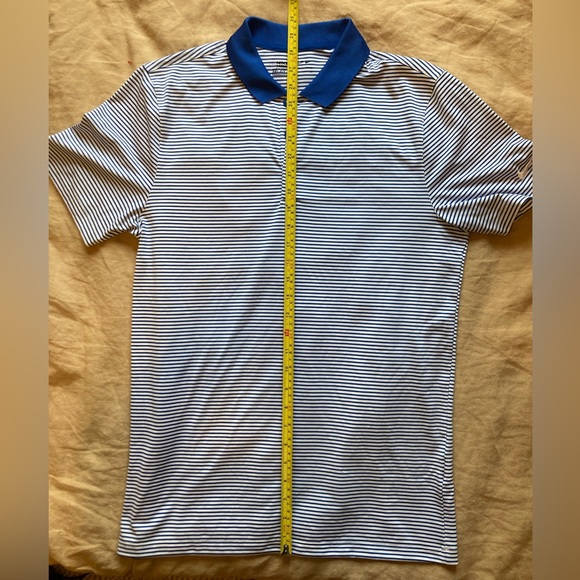 Nike Golf Dri Fit Polo Standard Fit Men’s Small Striped - Picture 3 of 6